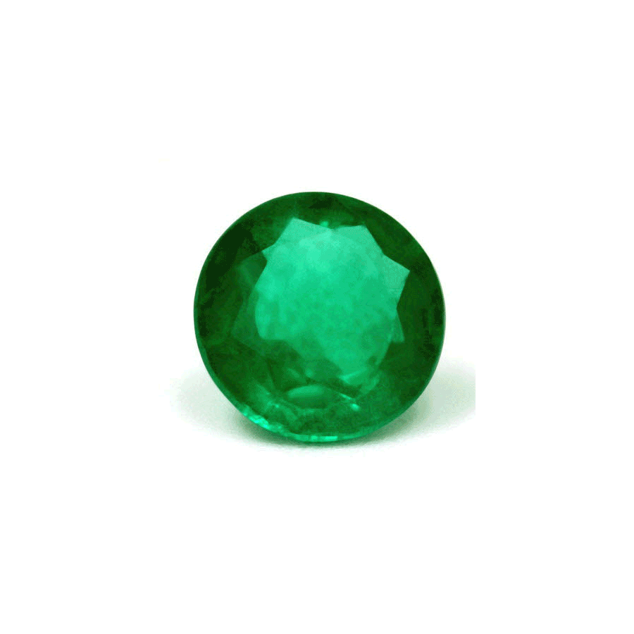 Emerald Round GIA Certified Untreated 1.36 cts.